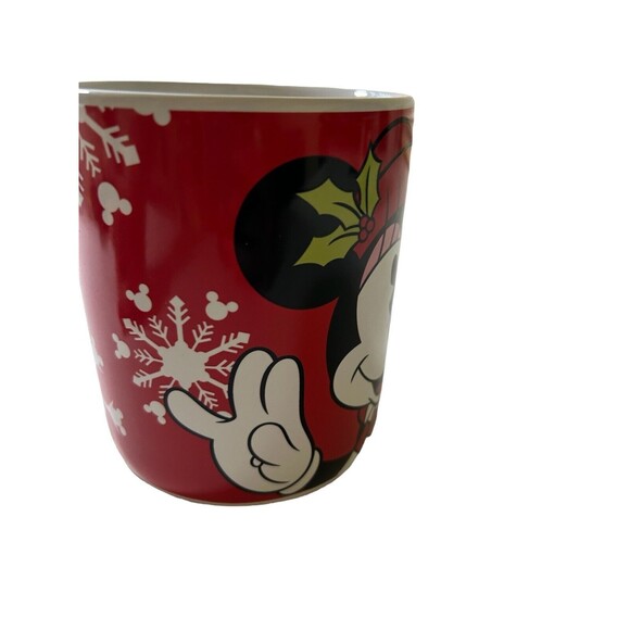 Disney Mickey And Minnie Mouse Christmas Large 24 oz. Ceramic Jumbo Mugs - Picture 7 of 16